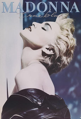 True Blue es el tercer álbum de estudio de la cantante estadounidense Madonna, publicado el 30 de junio de 1986 por la compañía discográfica Sire Records. Para su grabación, la cantante trabajó en conjunto con Stephen Bray y Patrick Leonard, además de haber participado en la composición y producción de todas las pistas del álbum. Referido como su obra más femenina, True Blue mostró sus conceptos del amor, el trabajo, los sueños, así como el de las decepciones, y fue inspirado por su entonces esposo Sean Penn, a quien Madonna le llegó a dedicar el álbum. Las canciones tomaron una dirección diferente a la que fueron sus trabajos previos, ya que incorporó elementos de música clásica dentro de su habitual género dance pop con el fin de que pudiese atraer un público más maduro que se mantenía escéptico ante su obra.
La instrumentación del álbum incluye sonidos de guitarras acústicas, baterías, sintetizadores e instrumentos musicales típicos de Cuba. Las pistas abarcan letras que van desde el amor hasta la libertad, y en el caso de «Papa Don't Preach», problemas sociales como el embarazo adolescente.67 Luego de su lanzamiento, True Blue recibió reseñas generalmente positivas por parte de críticos musicales, quienes lo describieron como lo mejor del dance pop y como un arquetipo para los álbumes publicados a finales de los años 1980 y principios de los de 1990. También elogiaron el hecho de que la voz de Madonna sonara más fuerte que en sus trabajos anteriores, al tiempo que destacaron sus habilidades como compositora, cantante y artista.
Tras su publicación, True Blue se convirtió en un éxito mundial, pues alcanzó el número uno en un récord de 28 países, entre ellos Alemania, Australia, Canadá, España, Estados Unidos, Francia, Italia y Reino Unido. Además, pasó 29 semanas consecutivas en la cima de la lista European Top 100 Albums, más de lo que cualquier otro álbum ha logrado. Se convirtió en el disco más vendido de 1986 y en el más comercializado en la década de 1980 por una mujer, y permanece como uno de los más vendidos en la historia, con ventas que sobrepasan las 25 millones de copias. Los cinco sencillos obtenidos del álbum entraron a las primeras cinco posiciones del conteo Billboard Hot 100, de los cuales «Live to Tell», «Papa Don't Preach» y «Open Your Heart» llegaron al primer puesto, un récord para esa época.
El lanzamiento se promocionó con la segunda gira y la primera mundial de la intérprete, Who's That Girl World Tour, que visitó varias ciudades de Norteamérica, Europa y Asia en 1987. Los sencillos y sus respectivos videos musicales generaron debates entre los grupos sociales y académicos, especialmente la letra de «Papa Don't Preach» sobre el embarazo en los adolescentes y el video de «Open Your Heart», en el que se muestra a un niño entrando a un club nudista. A menudo se cita a True Blue como el álbum que convirtió a Madonna en una verdadera superestrella y que cimentó su reputación como la figura femenina más importante de la industria musical en los años 1980.
Este álbum también le brindó su primera aparición en el Libro Guinness de los récords.
