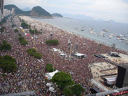 Concierto de Rod Steward en Rio 1994