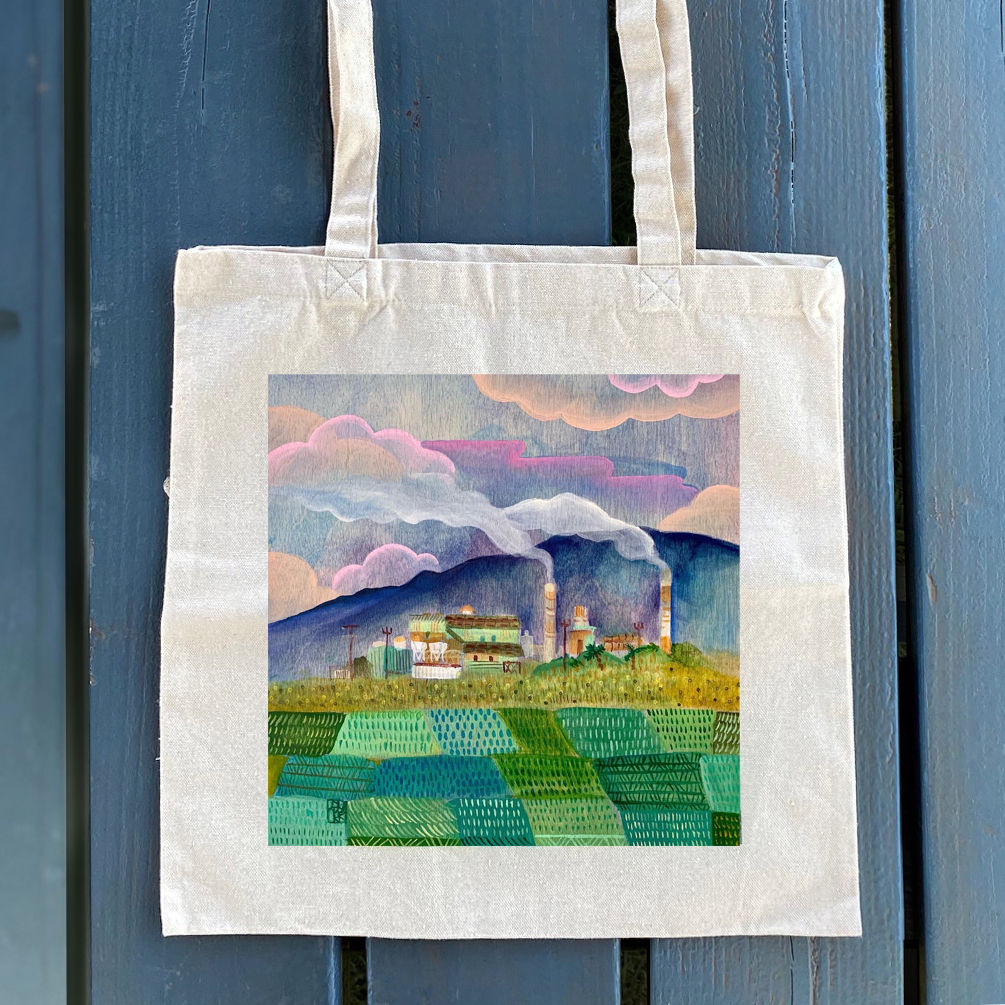 Puunene Mill Tote by Bailey Onaga