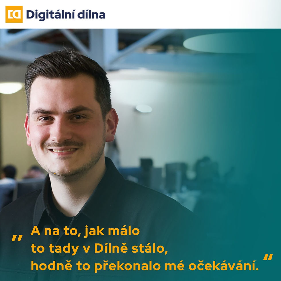 Spoluzakladatel technologické společnosti: weby od Digitální dílny jsou pro nás nejvýhodnější volba