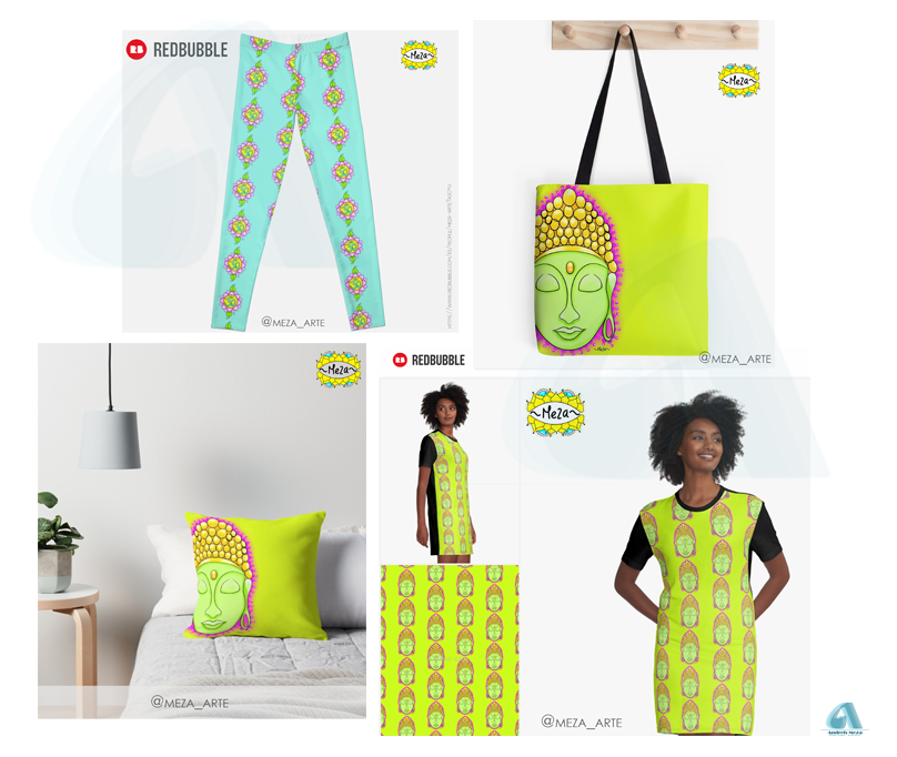 Diseño en Productos Redbubble