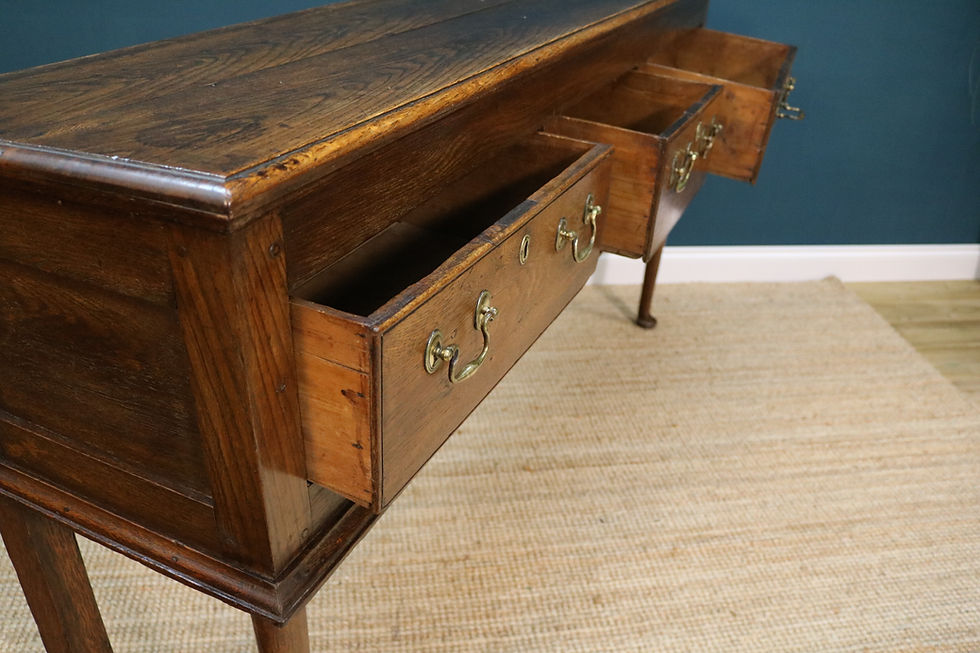 Thumbnail: Georgian Oak Dresser Base