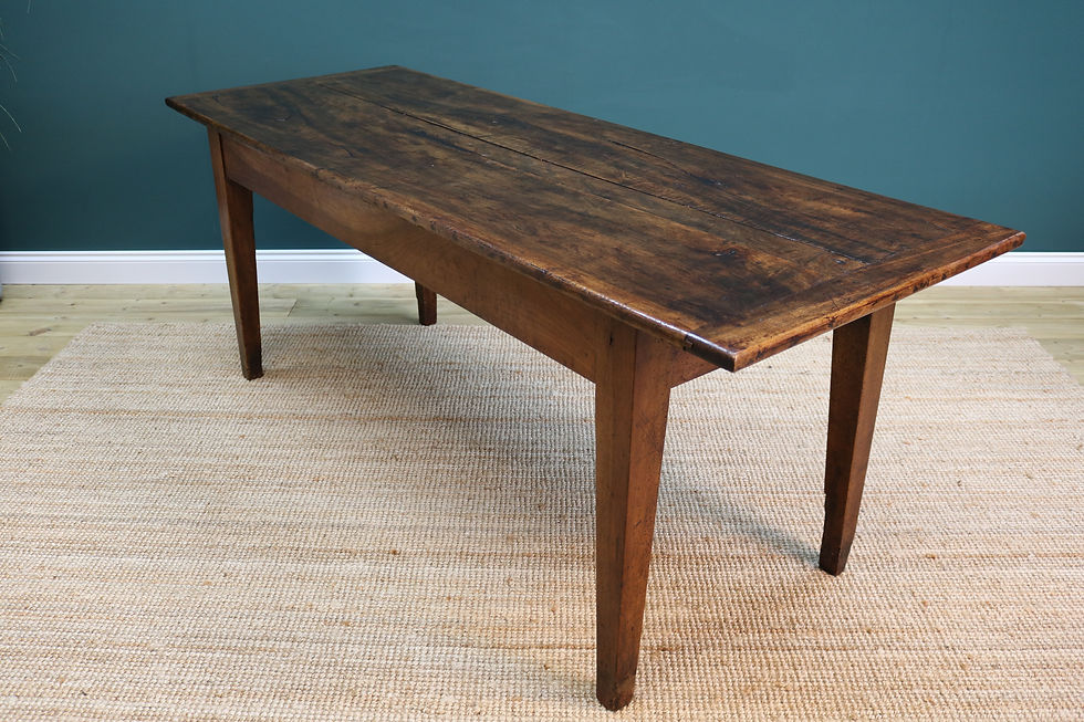 Thumbnail: 19th Century French Farmhouse Table in Walnut