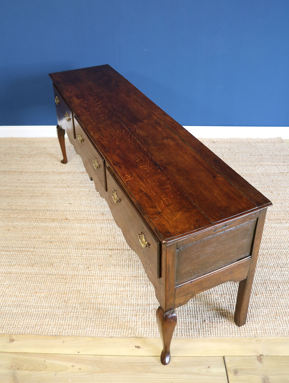 Thumbnail: 18th Century yew wood dresser base