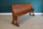 Thumbnail: A Gothic Revival-style pine pew