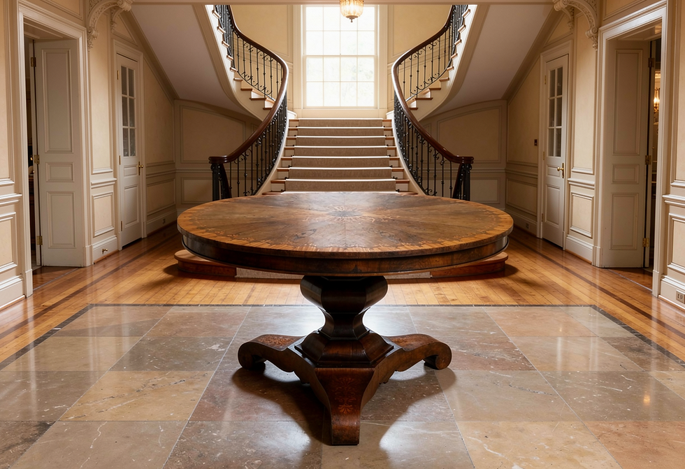 Thumbnail: 19th-century center table,
