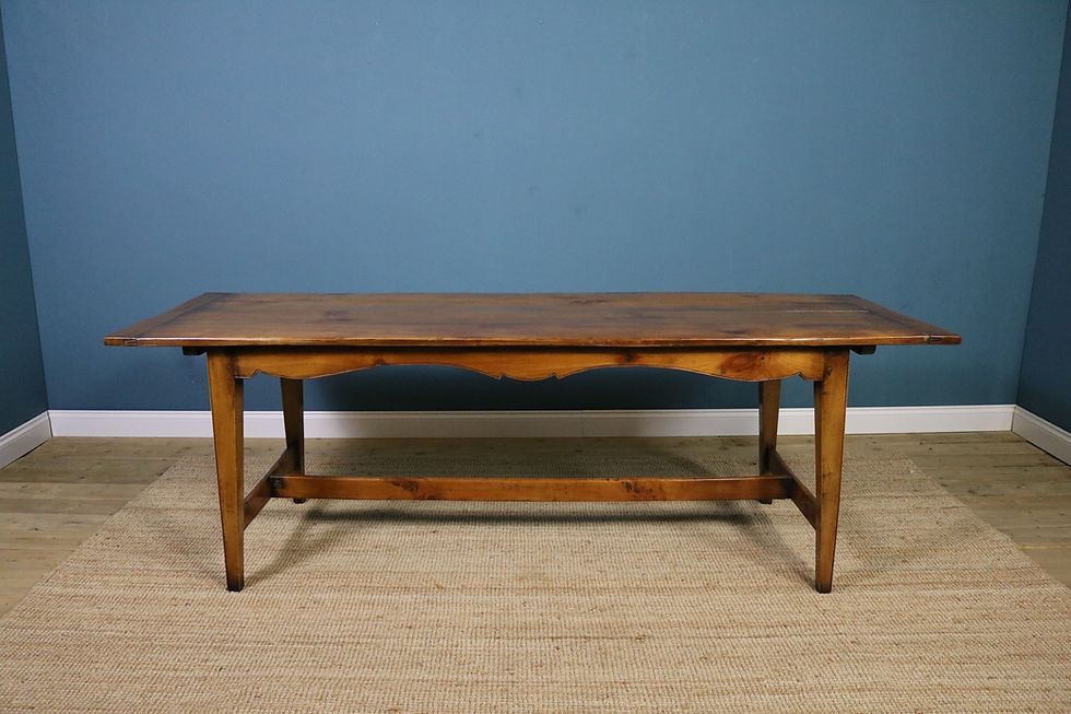 Thumbnail: French cherry wood dining table