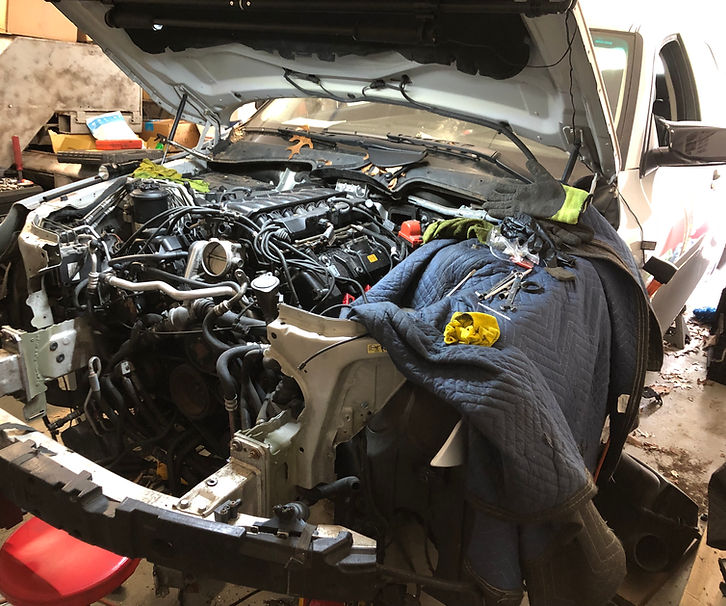 2007 BMW 550i oil leaks and valve guide seals