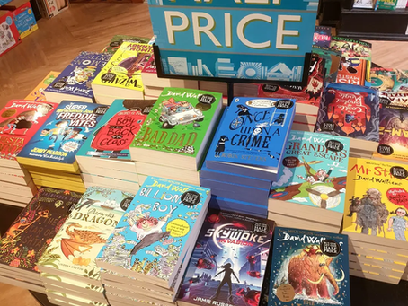 Signing Books in Shrewsbury