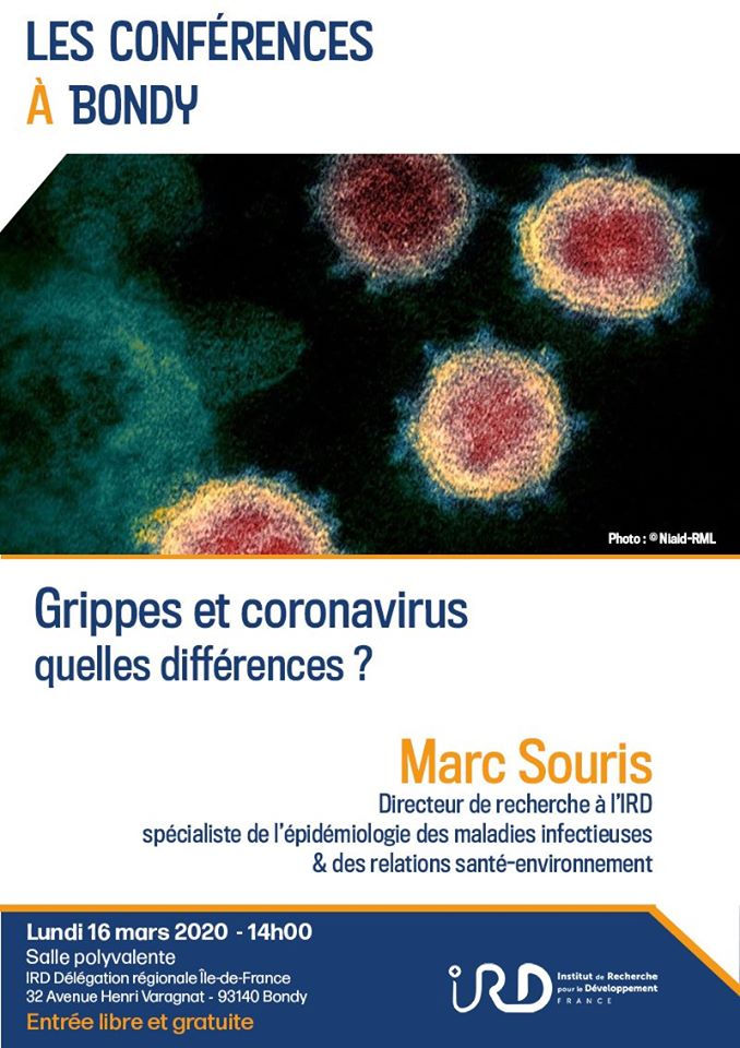 [Evènement annulé] Grippes et coronavirus : quelles différences? 