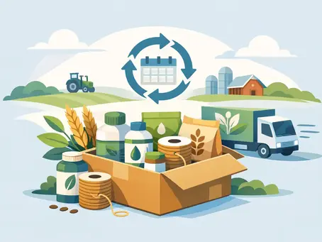 Studiu: livrare recurentă de consumabile agricole