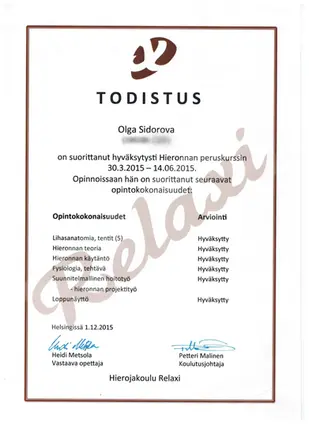 Todistus Hieronnan peruskurssi