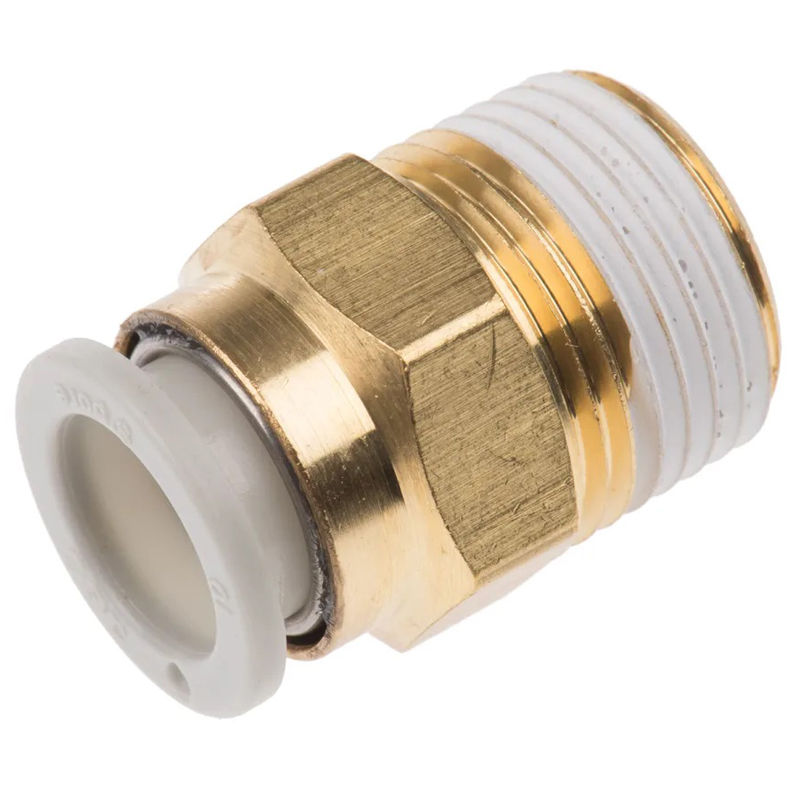 CONECTOR RECTO MACHO DE 4 MM A 1/8 SMC