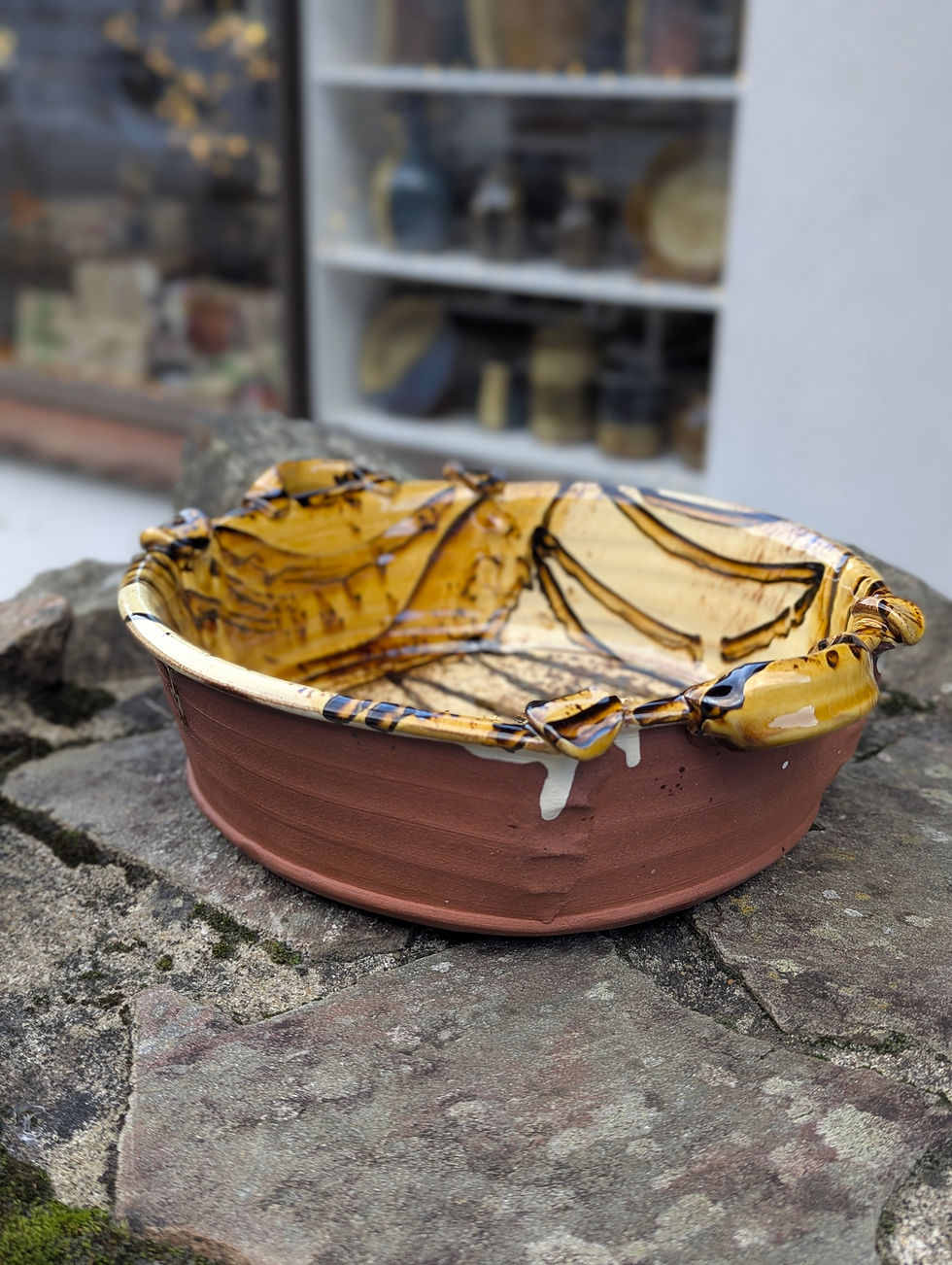 Thumbnail: Thrown and altered baker