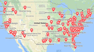 New Interactive Map of our Full Club Members
