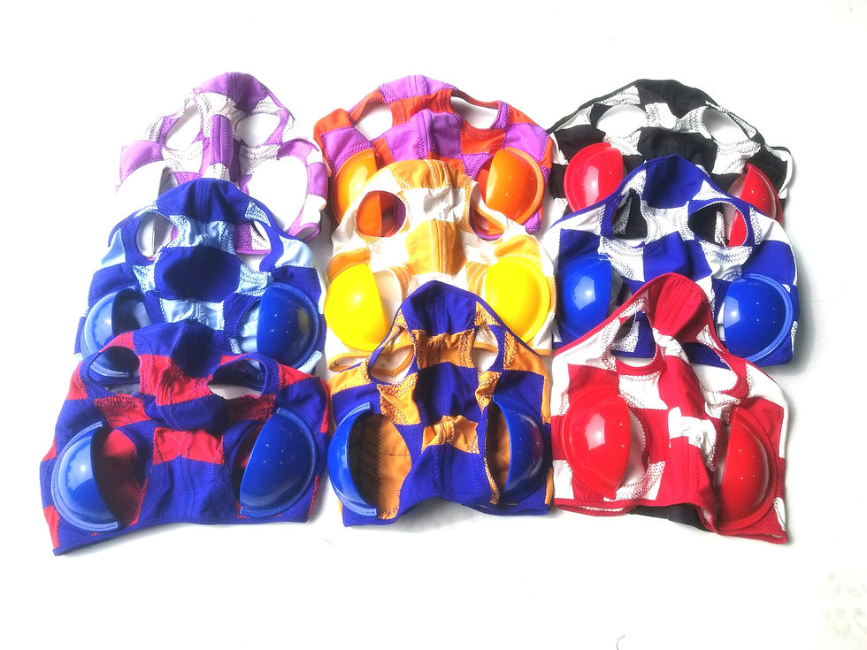 Thumbnail: Double Knit Diamond Racing Hood