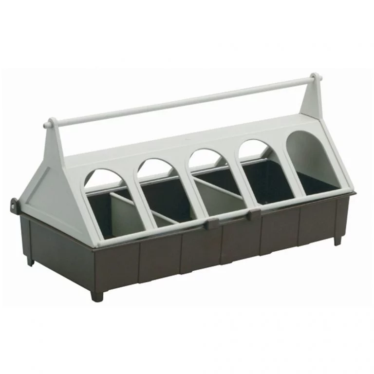 Pigeon Feeder With Anti-Waste Grid