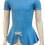 Thumbnail: Blue and White Polka Dot Skating Dress w/ Swarovskis Childs Sm.