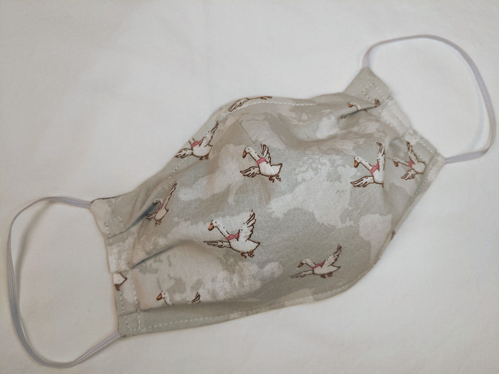 Flying Goose Print mask