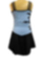 Thumbnail: Medium Blue & Black Skating Dress with Sparkle