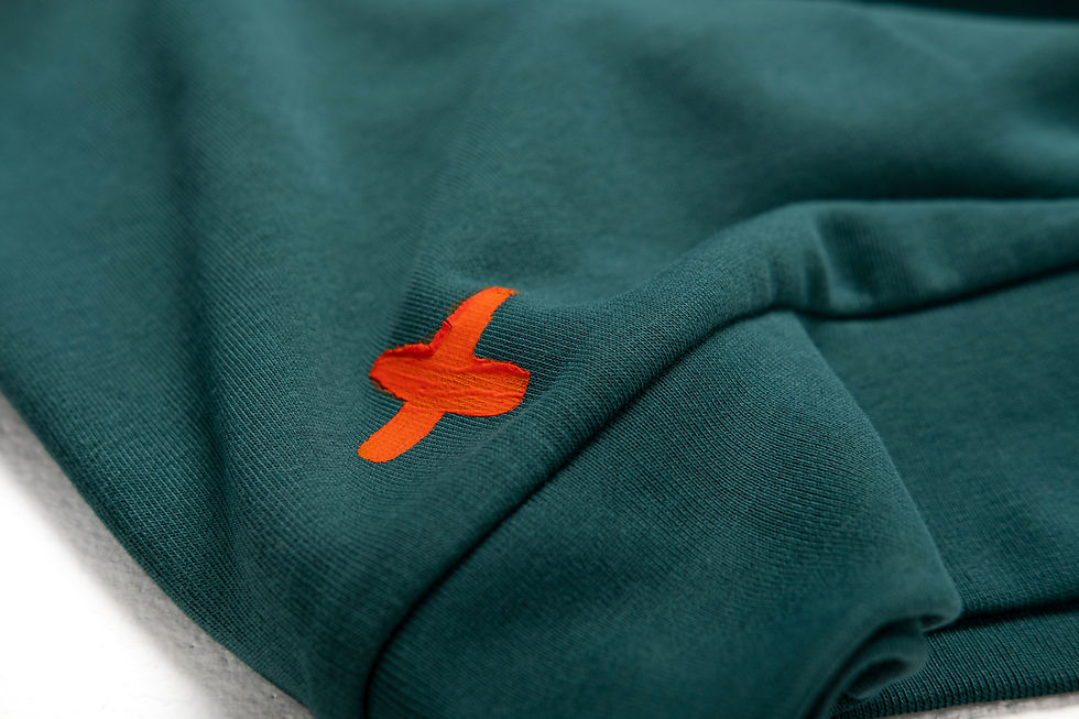 Thumbnail: LOVE DEEP GREEN SWEATSHIRT