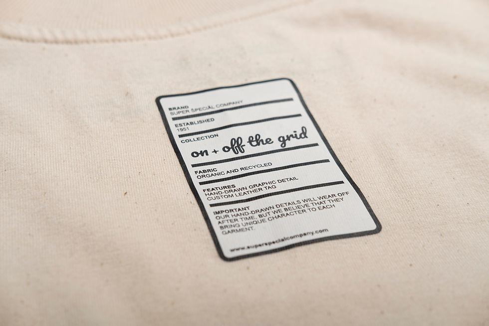 Thumbnail: UNISEX NATURAL COTTON T-SHIRT