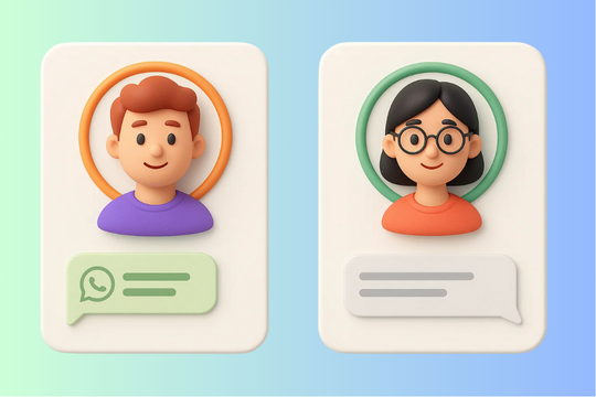 WhatsApp Popup banner