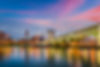 Cleveland Skyline at dusk