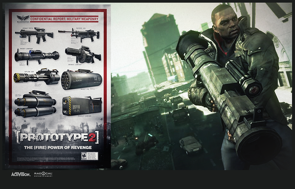 [Prototype 2] - Weapon Art