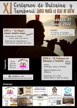 CARTEL XI CERTAMEN DyT STA MARIA 2022