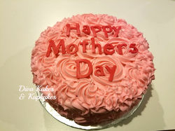 8 inch round - Mothers day cake