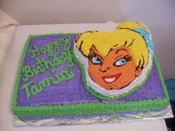 Tinkerbell cake