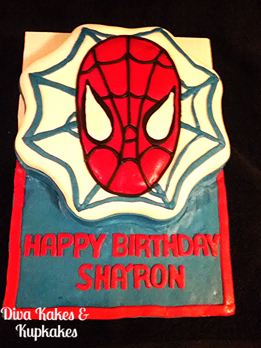 spider man face