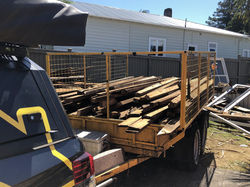 Timber recovery from housing