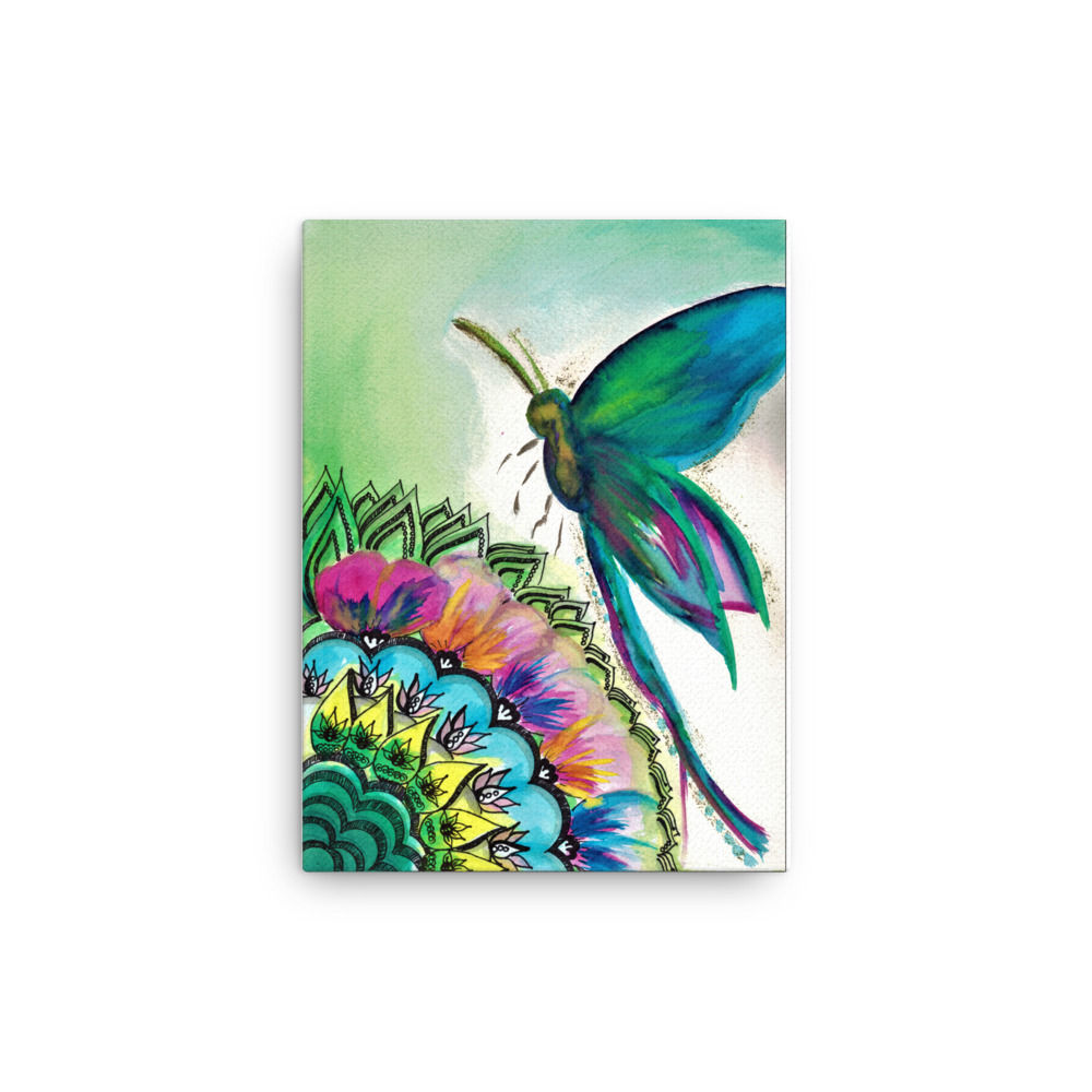 Butterfly Colors on canvas