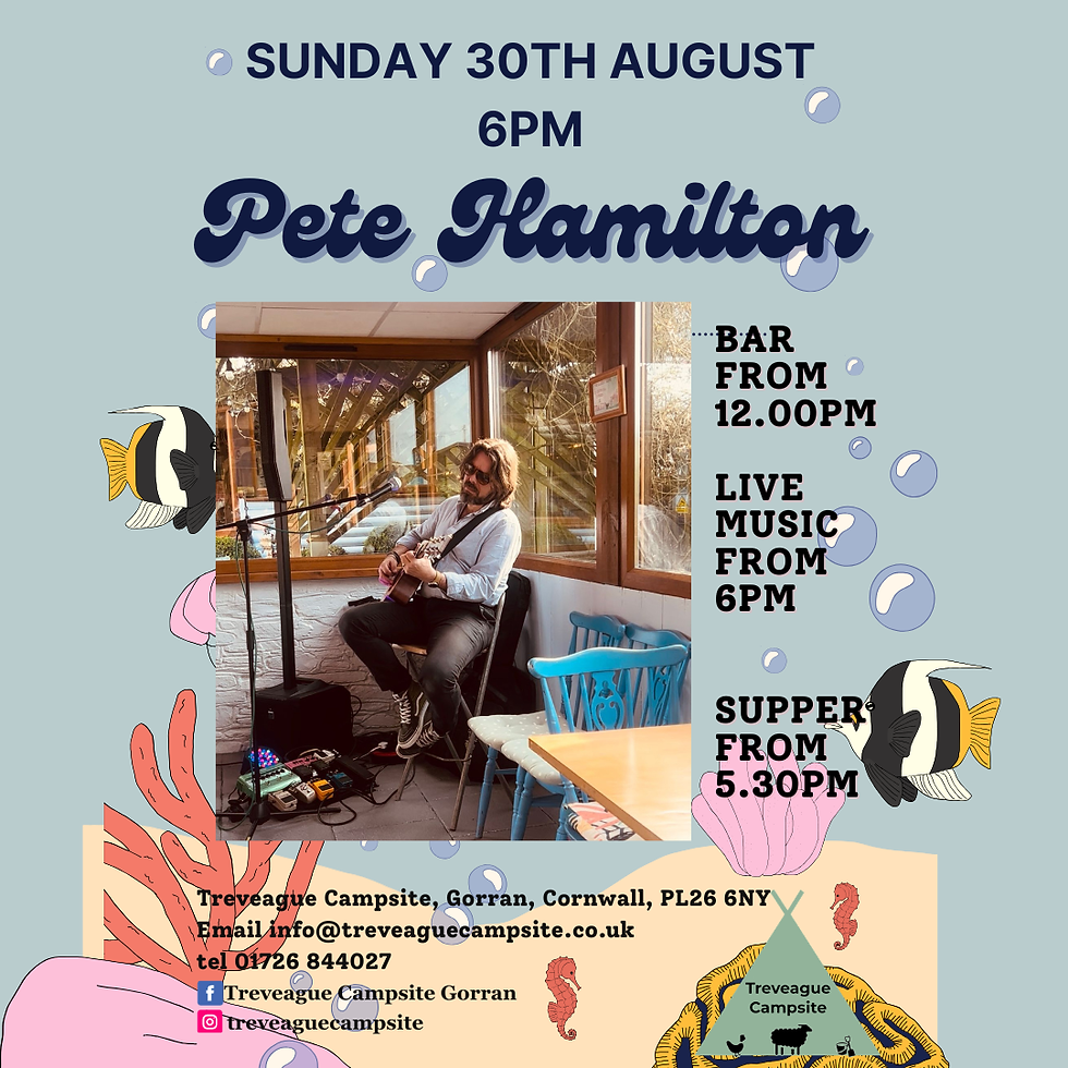 August Bank Holiday -  Pete Hamilton