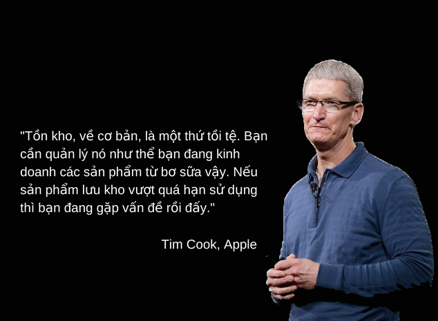"Tồn kho, về cơ bản, là một thứ tồi tệ"- Theo Tim Cook