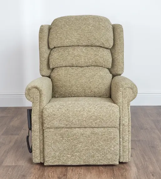The Cambridge Electric Recliner Chair front view