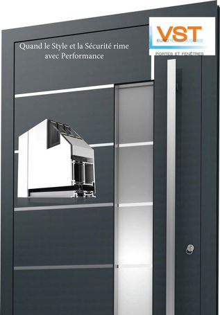 PORTE D'ENTRÉE ALUPROF AVEC VST AU CANADA: UNE BONNE PREMIÈRE IMPRESSION COMME UNE INVITATION!