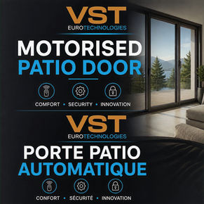 Motorized patio door: everything you need to know before buying