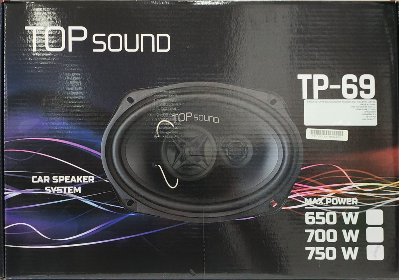 רמקול TopSound 6/9