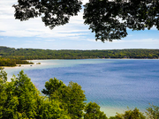 Lime Lake in Leelanau County Michigan. 