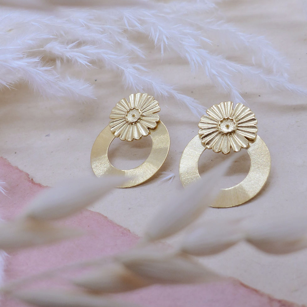 Miniature : Pétales: Boucles d'oreilles 01