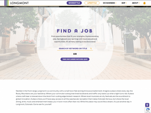 LEDP website screenshot