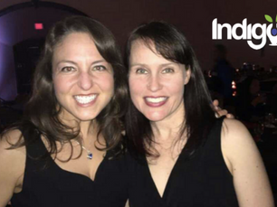 Sheri and Sueann at LearnLaunch