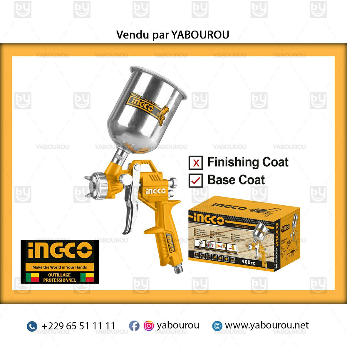 PISTOLET PEINTURE ASG4041