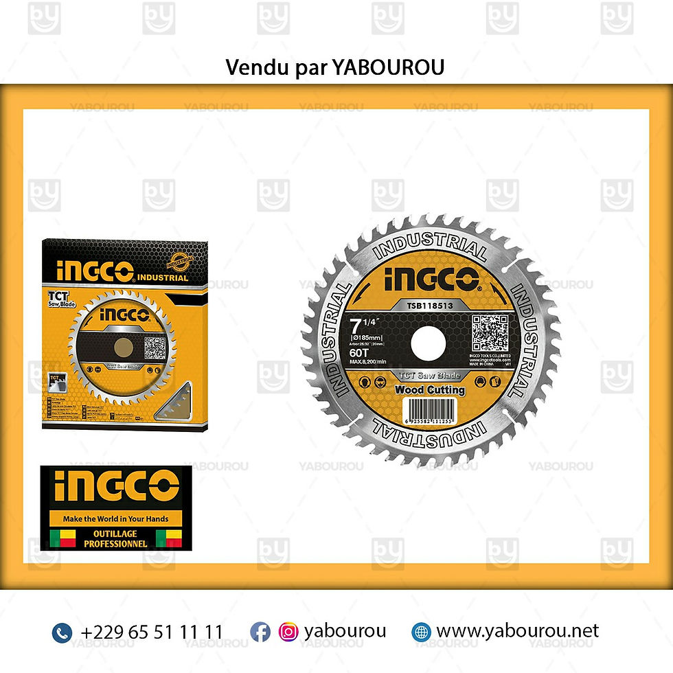 Miniature : DISQUE TCT POUR BOIS 185x20MM 60T  TSB118513