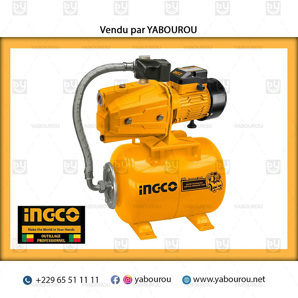 SURPRESSEUR EAU A BALON AUTOMATIQUE 1HP-750W JPT07508