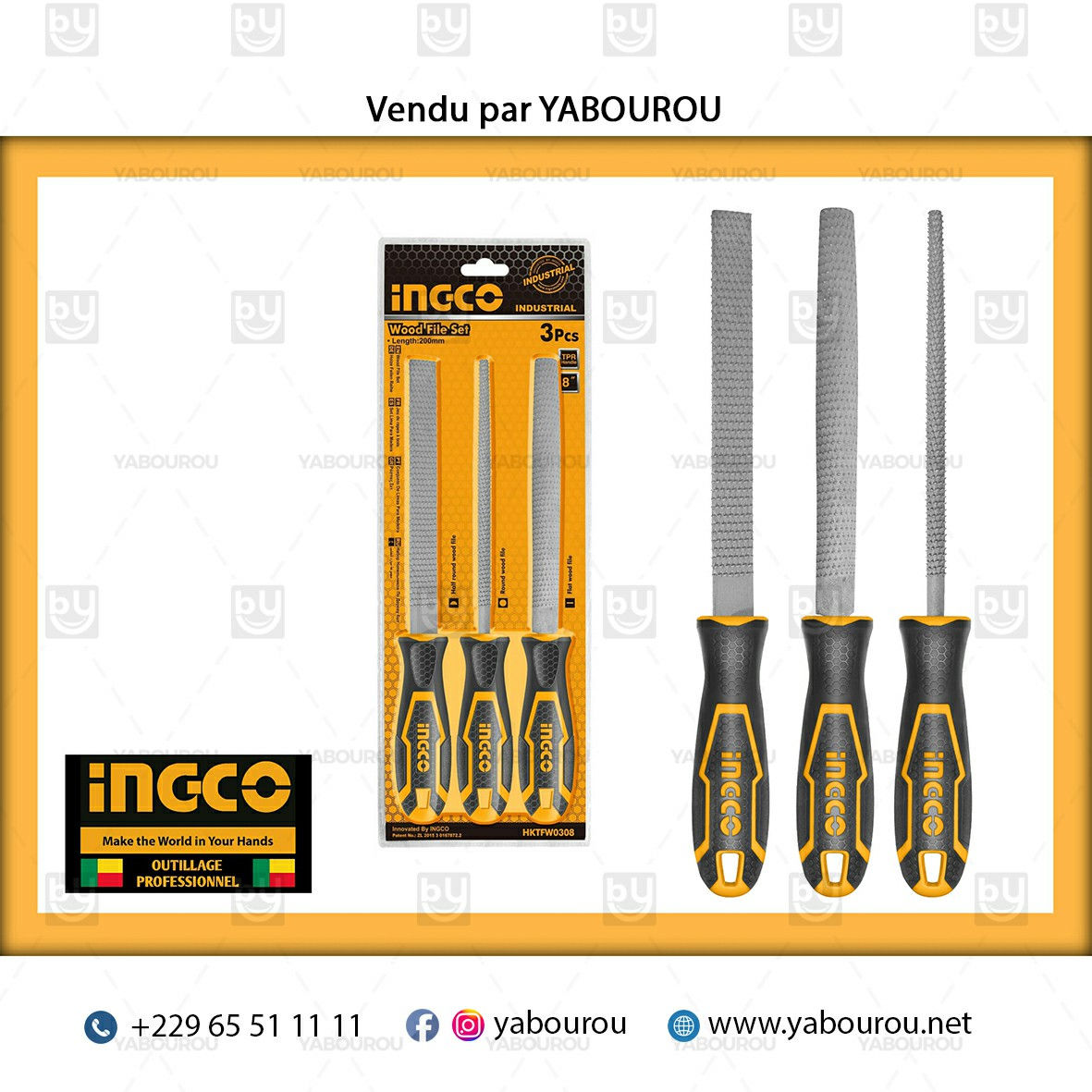 RAPES 03PCS 200MM-08" HKTFW0308