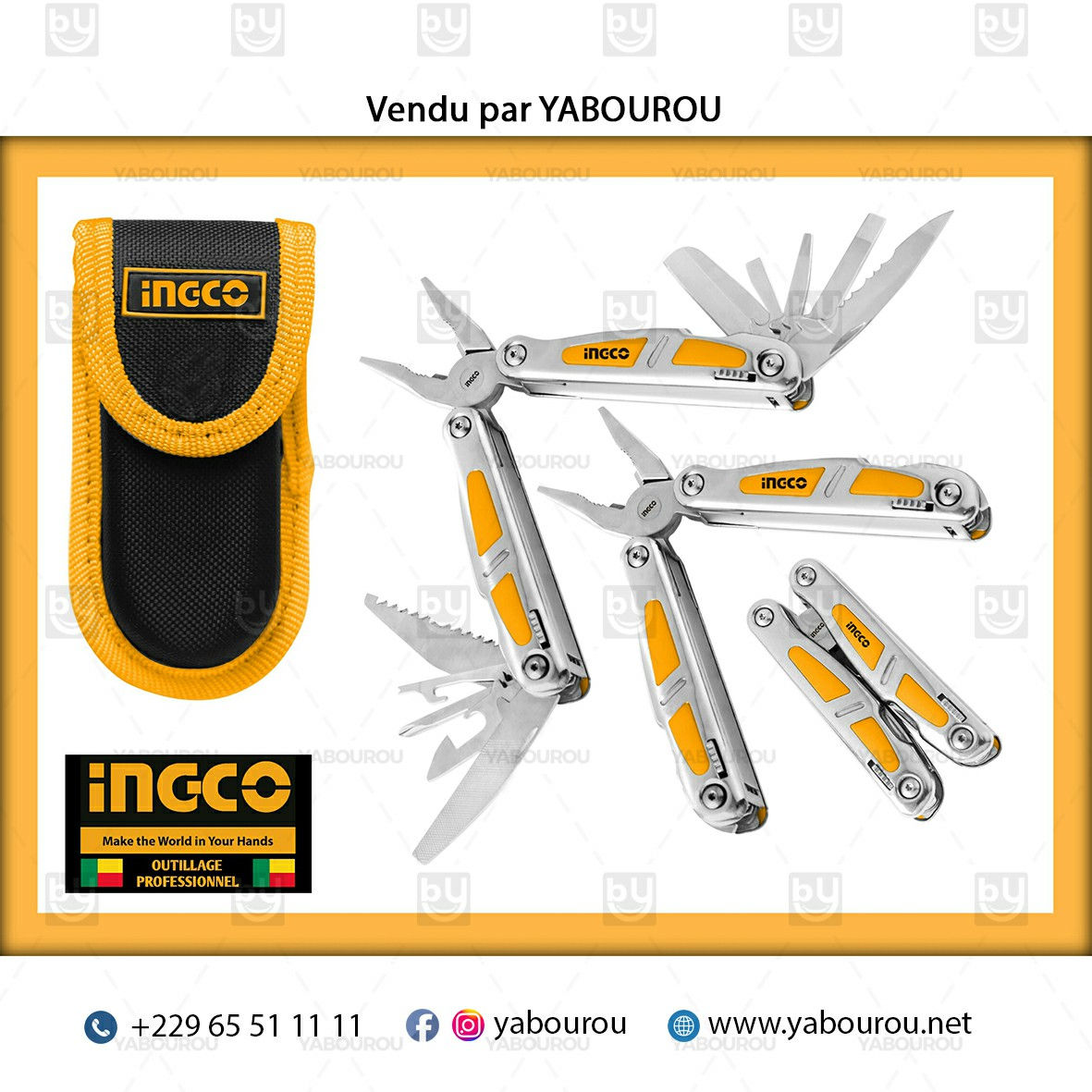 PINCE 15 FONCTIONS HFMFT0115